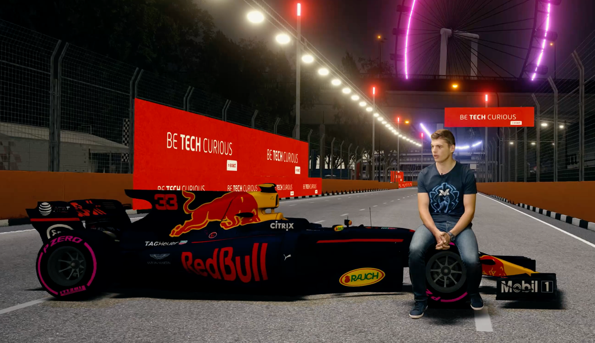 Mixed Reality with Max Verstappen and Exact Mixed Reality with Max Verstappen and Exact