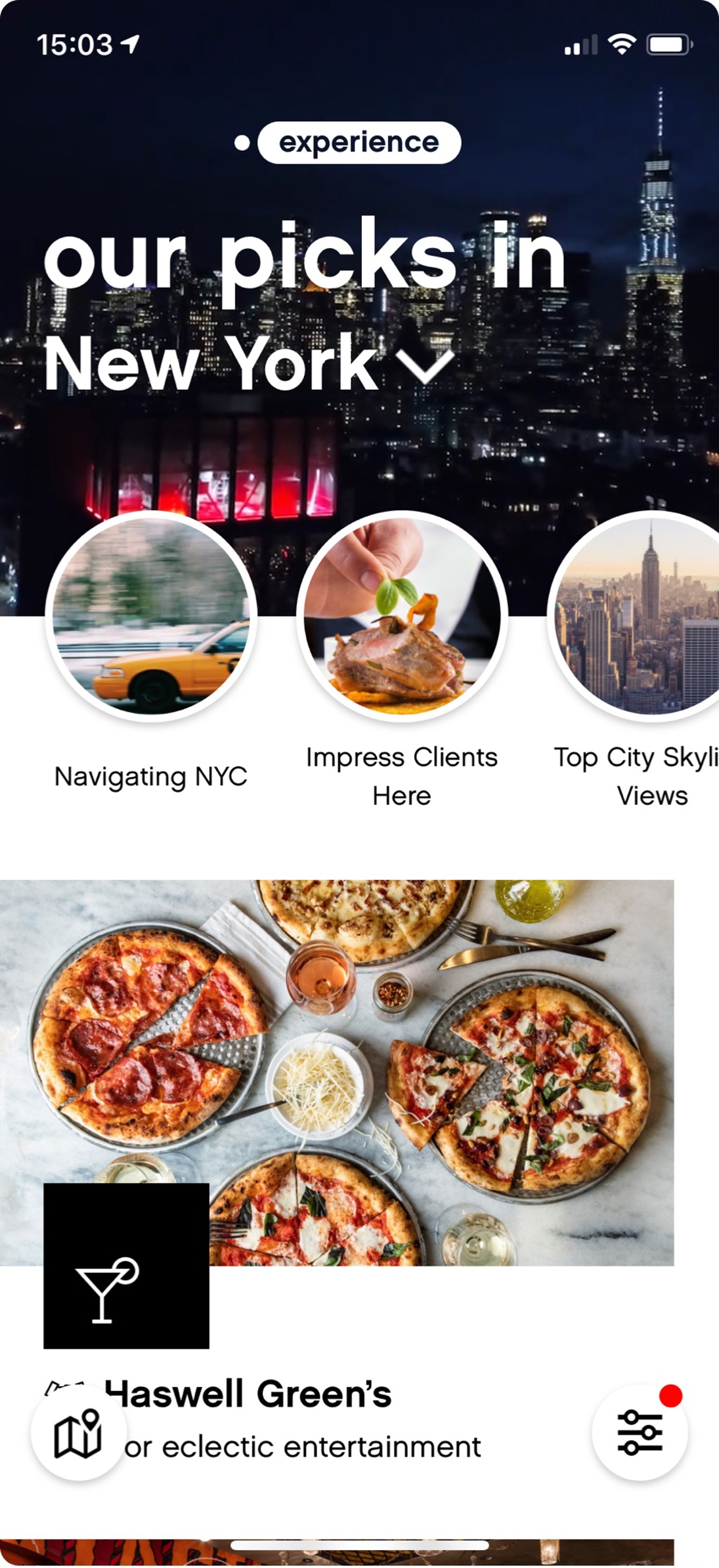 Brand-curated city recommendations