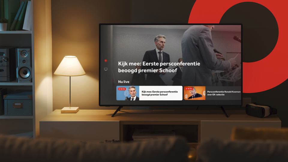 Flink vernieuwde NOS Live-app bereikt nu nog meer woonkamers